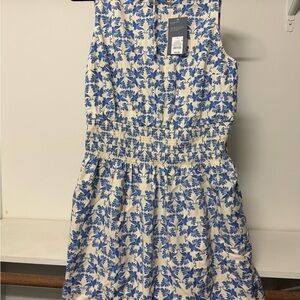 Universal Thread Blue Floral Sleeveless Dress